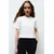 Trendyol Milla Ženska majica TWOSS24TS00070, Bela
