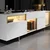 HANAH HOME TV polica Norm White Gold