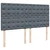 Vidaxl Box spring postelja z vzmetnico temno siva 200x200 cm žamet