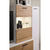 Carryhome DNEVNI REGAL, bela, hrast artisan
