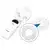 Aigostar - Punjivi ručni ventilator 4W/5V 1200mAh beli