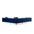 Atelier Del Sofa Ugaona sofa Como levo - tamnoplava