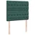 Vidaxl Box spring postelja z vzmetnico temno zelena 120x200 cm žamet