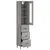 Visoka komoda siva sonome 34,5x34x180 cm od konstruiranog drva