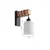 Brilagi - Zidna svetiljka WOOD GLASS 1xE27/60W/230V borovina/crna/bela