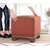 Atelier del Sofa Tabure Lenover, 50x47x50cm, Braon
