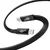 TB Kabel USB-C v USB-C 1m, ploščati, črn