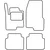 Textile car mats Smart ForFour 2004-2006