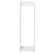 Stalak za biljke s policom 2 pcs Bijeli 30 x 30 x 100 cm