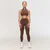 GymBeam Fierce Seamless Sports Bra Brown