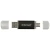 (Intenso) USB Flash drive 128GB, USB 3.2, USB-C, USB-A, Twist Line - USB3.2-128GB/Twist Line