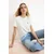 Trendyol Milla Ženska majica TWOSS26TS00016, Bela