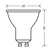 LED sijalica VALUE PAR16 GU10/6,9W/230V 4000K 36° crna - Ledvance
