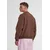 Urban Classics Majica Fluffy rjava