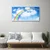tulup.si Steklena slika Rainbow sky oblaki narava 120x60 cm 4 obešalnika