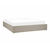 Postelja Berwyn 1567 (Beige) Zakonske, Svetlo rjava, 180x200, Blago, Posteljno dno, 187x214x31cm