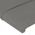 LED uzglavlje tamnosivo 183 x 16 x 118/128 cm od tkanine