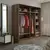 Hanah Home Ormar Kale - 3979