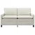 Vidaxl Kavč Krem 156 x 81 x 87,5 cm Žamet