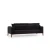 Atelier del Sofa Trosed na razvlačenje Sinor 92x75x225cm Antracit