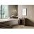 Ityhome Ityhome 78 x 80 konzolna miza rjava, (20847572)