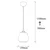 Opviq Gold 030 Visilica, Crna