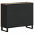 Komoda s 2 vrata 90 x 33 x 75 cm od masivnog obnovljenog drva