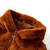 vidaXL Otroška jakna s kapuco umetno krzno konjak 116, (21049131)