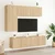 Zidni TV ormarići 2 kom boja hrasta sonome 60 x30 x 41 cm