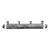 Autronic Svečnik UM1033 SIL Metal candle holder - for 4 conical candles, oval, silver