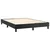 Krevet box spring s madracem LED crni 140x200cm od umjetne kože