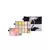 LOQI set 3 žepkov z zadrgo Zip Pockets Klint, Mondrian, Recycled