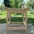 LME Garden Drvena otoman stolica, Hrast, 45x48 cm