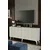Hanah Home komoda Gumus 180, 180 cm, bela / travertin