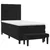 Box spring krevet s madracem crni 90x190 cm baršunasti