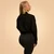 BeastPink Women‘s Bliss Zip-Up Sweatshirt Black