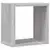 Police na zidu s policom 2 pcs Siva Sonoma 26 x 15 x 26 cm