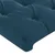 Vidaxl Vzglavje z ušesi temno modra 103x23x118/128 cm žamet