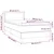 Krevet box spring s madracem LED crni 80x200 cm od umjetne kože