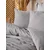 Lessentiel Maison Komplet posteljine Plaid, 160x220cm, Siva