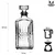 B.U. Komplet - 5x 500 ml vrčev s steklenim zamaškom