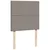 Vidaxl Box spring postelja z vzmetnico taupe 80x200 cm blago