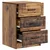 Noćni ormar Staro drvo 43 x 41 x 63,5 cm Konstruirano drvo