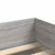 Vidaxl Posteljni okvir s predali siva sonoma 90x190 cm