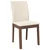 vidaXL Jedilni stoli z blazinami 2 kosa Brown Solid Wood Rubber