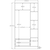 Hanah Home Ormar Rb-185-01, 105x210x52 cm, Beli