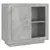 vidaXL Komoda betonsko siva 80x40x75 cm