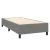 Vidaxl Box spring postelja z vzmetnico temno siva 80x200 cm blago