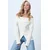 Trend Alacati Stili Ženska bluza Alc-X14527, Krem