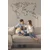 WallXpert metalni zidni ukras 5316, linijska mapa sveta, 100 x 60 cm, crni